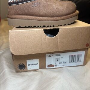 UGG Kids Chestnut Brown Slippers